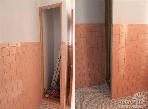 However, wall tile installation has its own set of rules that you dare break at your own risk. Kate finishes installing her B&W pink bathroom wall tiles ...