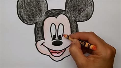 Cara Menggambar Mickey Mouse Dunia Sosial