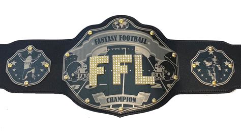 Bling Football Championship Belt Trophy Custom Undisputed Belts