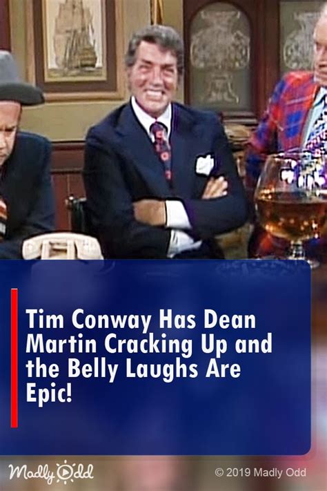 Hilarious Moment Tim Conway Makes Dean Martin Burst Into Laughter