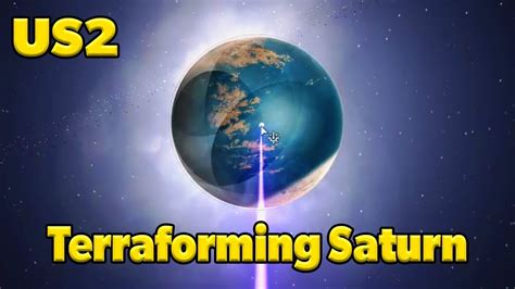 Vaporizing Saturn To Terraform It In Universe Sandbox 2 Update Youtube