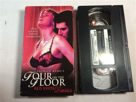 Four On The Floor Red Shoe Diaries Zalman King Denise Crosby Christopher Atkins VHS Mature