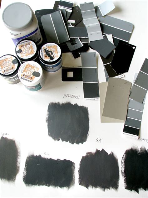 Get free shipping on qualified charcoal grey cabinet paint or buy online pick up in store today in the paint department. Dark Charcoal Paint Decision - Life Love Larson