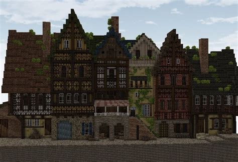 Town hall , blacksmith, church , pub, potion shop , clothing , graveyard , library , butcher , wells , wizard tower, mine, dungeon , jail , farms, beer. Embedded | Minecraft Ideas | Minecraft construction ...