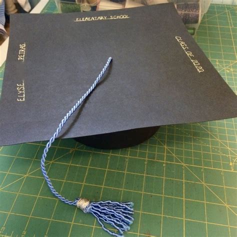 Diy Graduation Cap With Kraft Tex® Paper Fabric Sulky