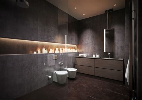 15 Modern Grey Bathroom Interior Design Ideas