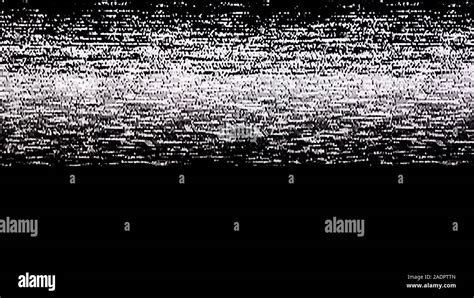 Tv Static Noise Glitch Effect Stock Photo Alamy