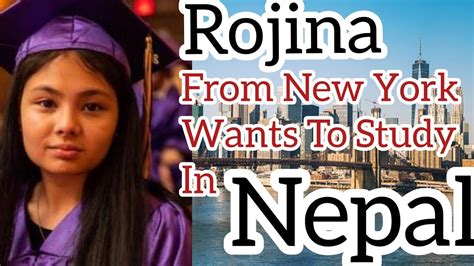 intelligent nepali american teen rojina basnet shares her feelings and experiences youtube