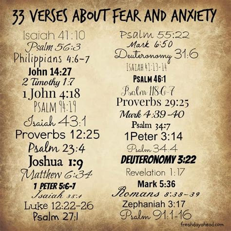 33 Verses About Fear And Anxiety To Remind Us God Is In