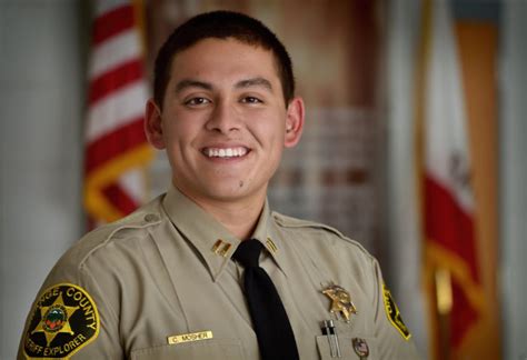 Explorer And Cadet At Orange County Sheriffs Dept Sets Record For Volunteer Hours Behind The