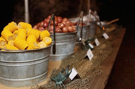 Try This 50 Great Ideas For Rustic Food Display Beauty Of Wedding In