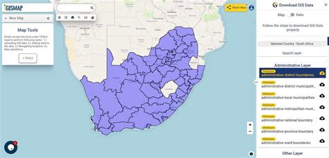 Download South Africa Administrative Boundary Shapefiles Provinces
