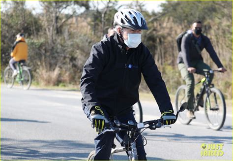 President Elect Joe Biden Spotted On Saturday Morning Bike Ride With