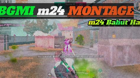 Bgmi M24 Montage‼️ Youtube