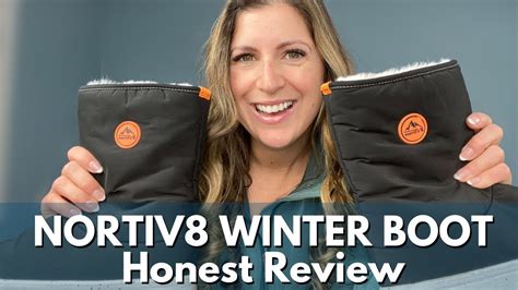 Nortiv8 Women S Lightweight Snow Winter Boots Honest Review Youtube