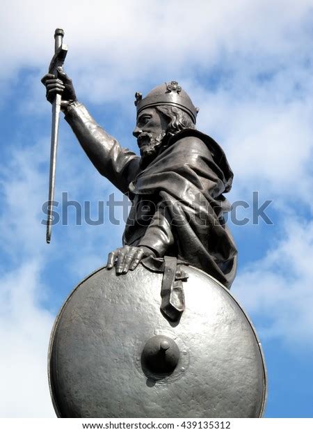 King Alfred Great Statue Erected 1899 Stock Photo Edit Now 439135312