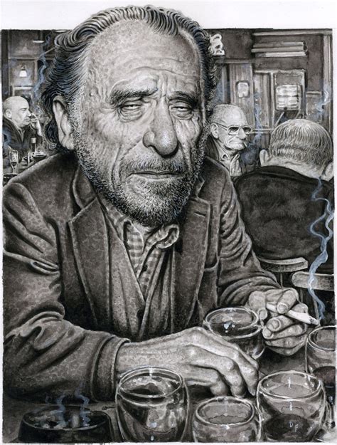 D R E W F R I E D M A N Portrait Of Charles Bukowski