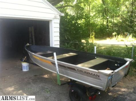 Armslist For Saletrade 12 Ft Grumman Boat With Trailer And Minn