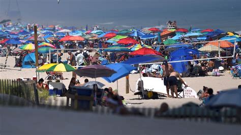 Beach Spreading Banned In New Jersey Shore Town People Werent