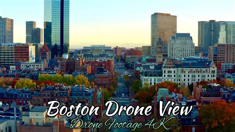 Boston Drone Footage Boston Usa Youtube