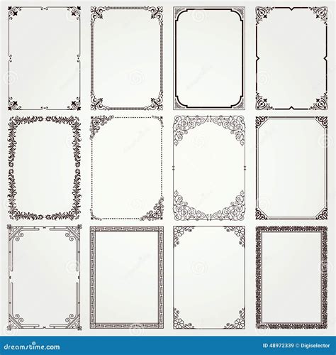 Decorative Borders For A4 Paper