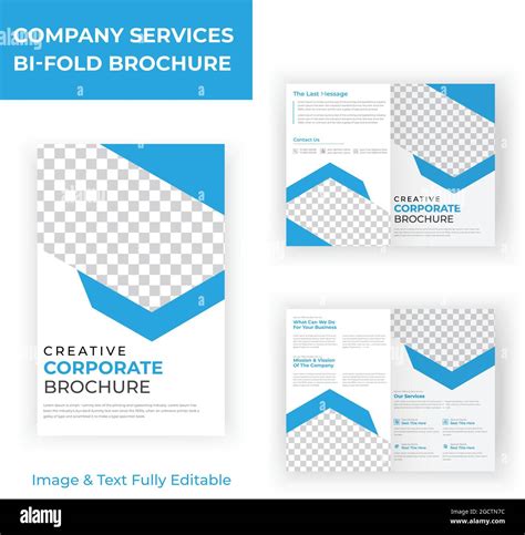 Company Profile Business Brochure Template Design Premium Vector Stock