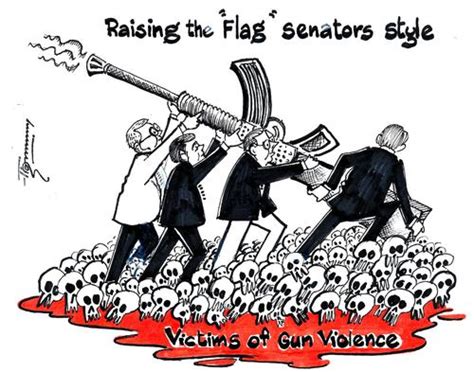 iconic image by thommy politics cartoon toonpool