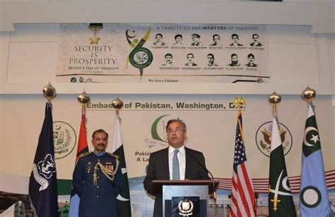 Washington Dc Pakistan Embassy Commemorates Defence And Martyrs Day