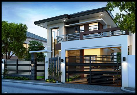 Modern House Plans Two Storey Important Ideas Storey House Design Small House Design