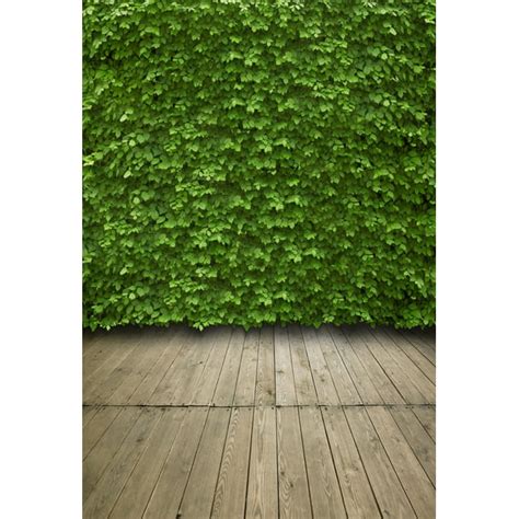 Greendecor Polyster 5x7ft Photography Backdrop Paper Natural Green Lawn