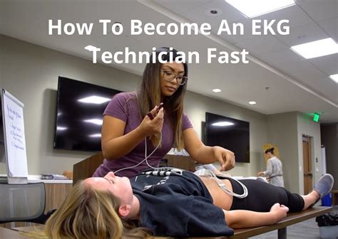 How To Become An Ekg Technician Fast Schools Licenses Salary And Cost