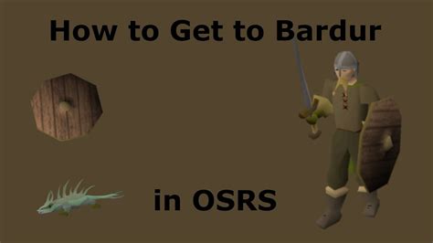 How To Get To Bardur In Osrs Youtube