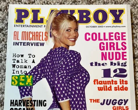 Playboy Magazine October Teri Marie Harrison Girls Of The Big Picclick