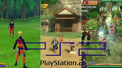 All Naruto Games For Ps2 Naruto Ps2 Evolution Youtube