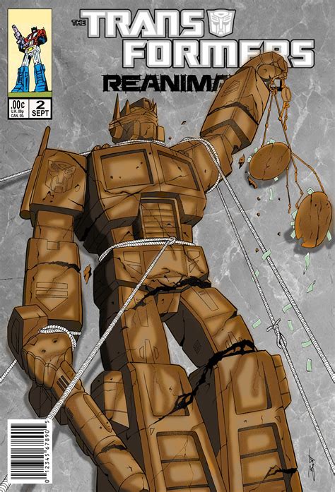 The Art Of Transformers Reanimated Issue 2 Transformers Reanimated