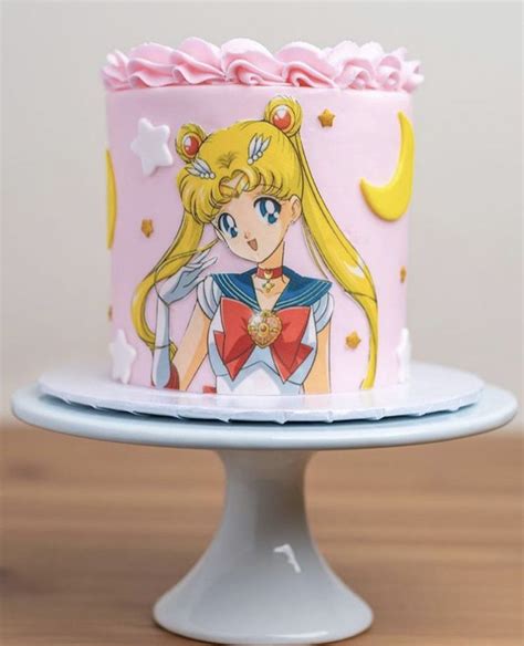 Pastel De Sailor Moon En 2022 Pasteles De Sailor Moon Pasteles