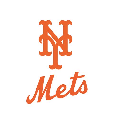 New York Mets Logo SVGprinted