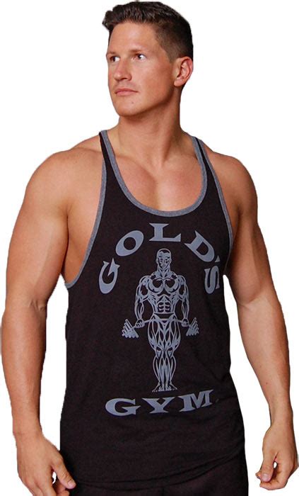 Muscle Joe Contrast Stringer Tank By Gold S Gym At Bodybuilding Com