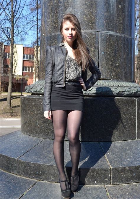 pin on girls look better in pantyhose