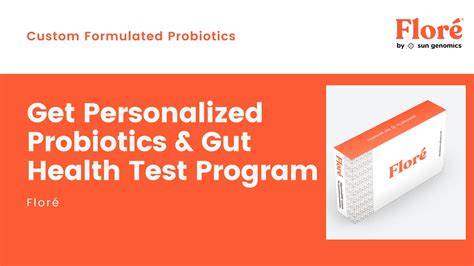 Get Personalized Probiotics And Gut Health Test Program By Floré Issuu