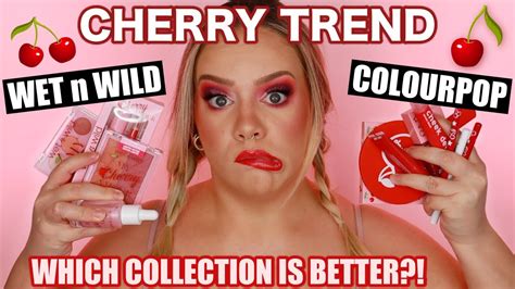 Colourpop Vs Wet N Wild Cherry Collection Cherry Crush Vs My Cherry Amour Youtube