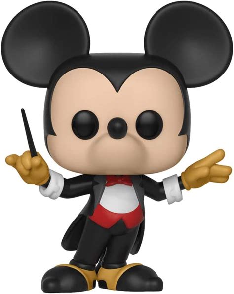 Pop Vinyl Disney Mickeys 90th Anniversary Conductor Mickey Amazon