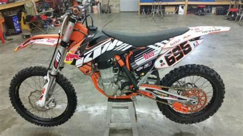 This 450 dirt bike is so easy to jump on and ride. 2012 KTM 450 SXF Factory Edition DirtBike (Ryan Dungey Bike)