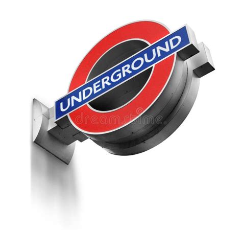 London Underground Sign Isolated Editorial Stock Photo Image Of Tube