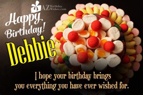Happy Birthday Debbie