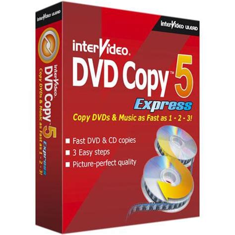 Corel Intervideo Dvd Copy 5 Express Software Bwdd5s00000 Bandh