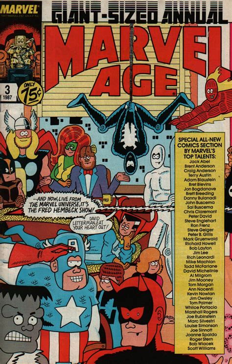 Marvel Age Annual Vol 1 3 Marvel Database Fandom