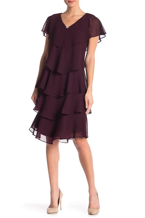 Ruffle Tiered Dress By SL Fashions On Nordstrom Rack Nordstrom