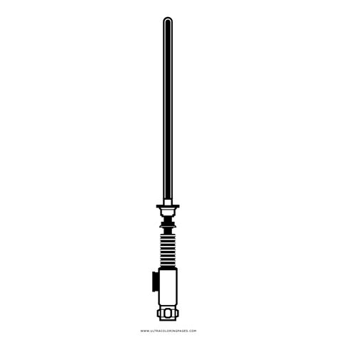 Lightsaber Coloring Pages