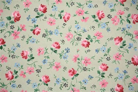 Hannahs Treasures Vintage Wallpaper Blog Floral Wallpaper Vintage